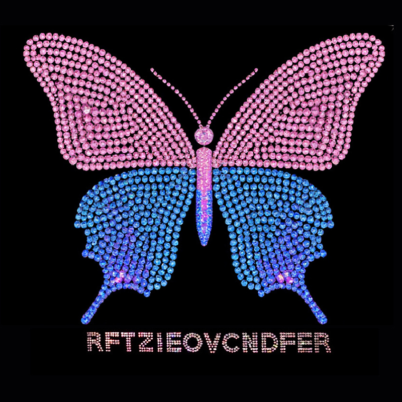 Blue-pink Butterfly